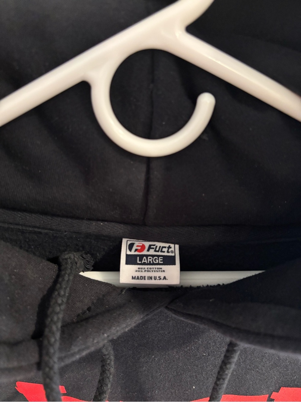 Fuct hoodie, men’s size L - Picture 3 of 4